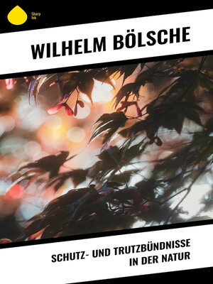 cover image of Schutz- und Trutzbündnisse in der Natur